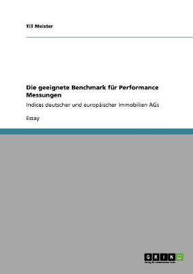 Die Geeignete Benchmark Fur Performance Messungen (Paperback)