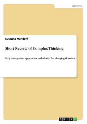 Short Review of Complex Thinking (Paperback)