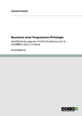 Bausteine Einer Progressiven Philologie (Paperback)