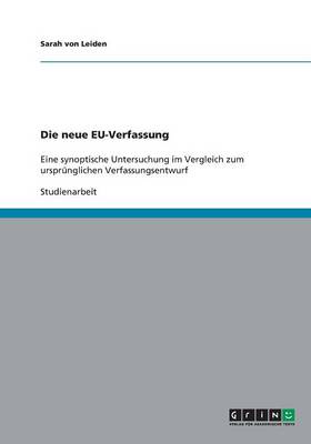 Die Neue Eu-Verfassung (Paperback)