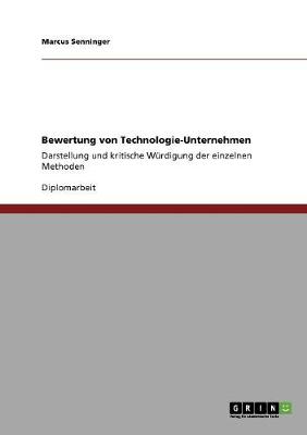 Bewertung Von Technologie-Unternehmen (Paperback)