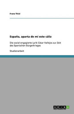 Espa a, Aparta de M Este C liz (Paperback)