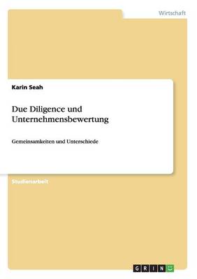 Due Diligence Und Unternehmensbewertung (Paperback)