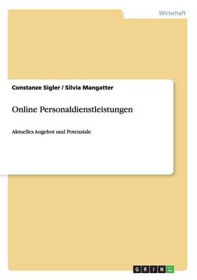 Online Personaldienstleistungen (Paperback)