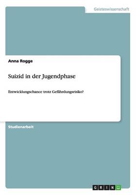 Suizid in Der Jugendphase (Paperback)