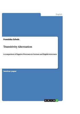 Transitivity Alternation (Paperback)