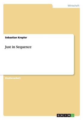 Just in Sequence (Paperback)