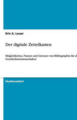 Der Digitale Zettelkasten (Paperback)