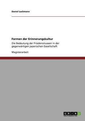 Formen Der Erinnerungskultur (Paperback)