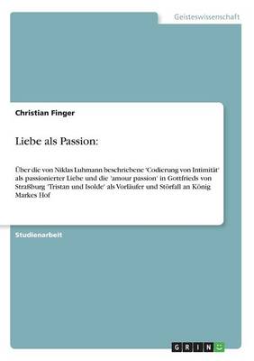 Liebe ALS Passion (Paperback)