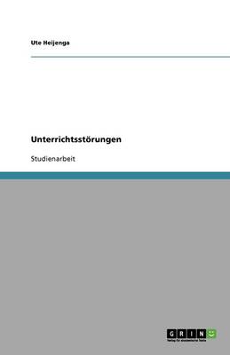 Unterrichtsstorungen (Paperback)