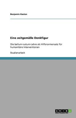 Eine Zeitgemasse Denkfigur (Paperback)