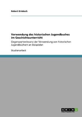 Verwendung Des Historischen Jugendbuches Im Geschichtsunterricht (Paperback)
