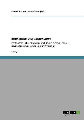 Schwangerschaftsdepression (Paperback)
