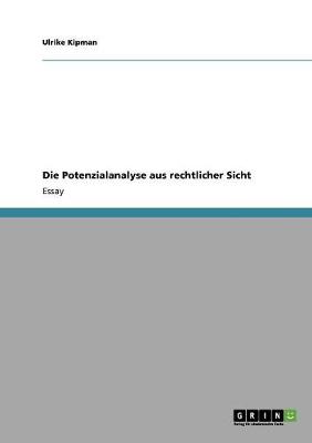 Die Potenzialanalyse Aus Rechtlicher Sicht (Paperback)