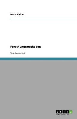 Forschungsmethoden (Paperback)