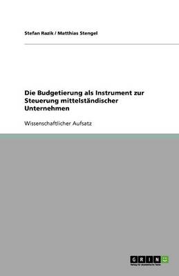 Die Budgetierung ALS Instrument Zur Steuerung Mittelstandischer Unternehmen (Paperback)