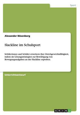 Slackline Im Schulsport (Paperback)