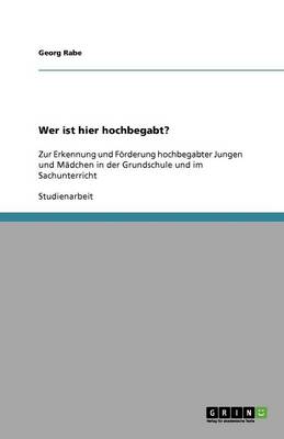 Wer Ist Hier Hochbegabt? (Paperback)