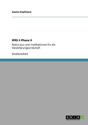 Ifrs 4 Phase II (Paperback)