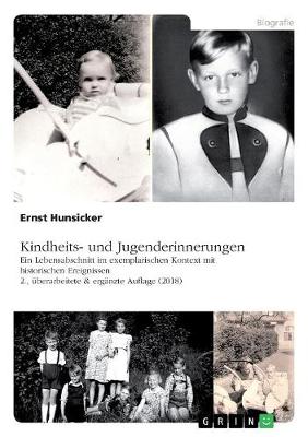 Kindheits- Und Jugenderinnerungen (Paperback)