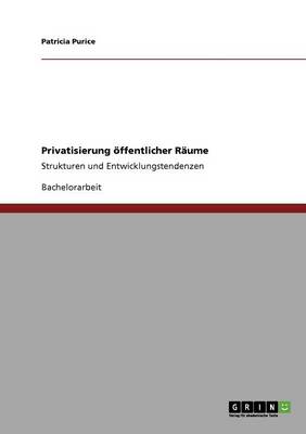 Privatisierung ffentlicher R ume (Paperback)