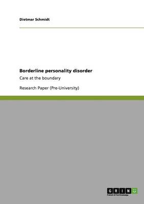 Borderline Personality Disorder (Paperback)