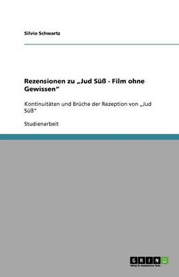 Rezensionen Zu Jud Suss - Film Ohne Gewissen (Paperback)