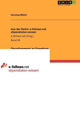 Development as Freedom (Paperback)