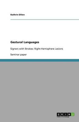 Gestural Languages (Paperback)