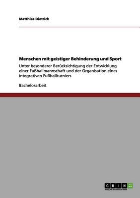 Menschen Mit Geistiger Behinderung Und Sport (Paperback)