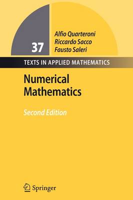 Numerical Mathematics - Texts in Applied Mathematics 37 (Paperback)