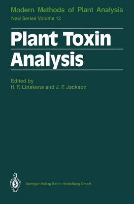 Plant Toxin Analysis - Molecular Methods of Plant Analysis 13 (Paperback)