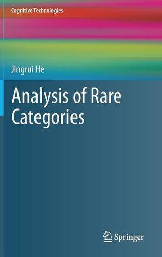 Analysis of Rare Categories - Cognitive Technologies (Hardback)