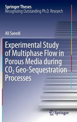 Experimental Study of Multiphase Flow in Porous Media during CO2 Geo-Sequestration Processes - Springer Theses (Hardback)