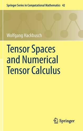 Tensor Spaces and Numerical Tensor Calculus - Springer Series in Computational Mathematics 42 (Hardback)