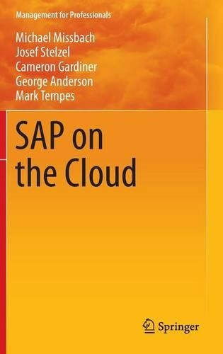SAP on the Cloud - Management for Professionals (Hardback)
