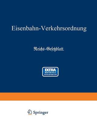 Eisenbahn-Verkehrsordnung (Paperback)