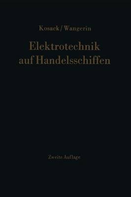 Elektrotechnik auf Handelsschiffen (Paperback)