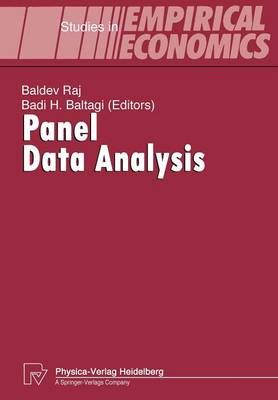 Panel Data Analysis - Studies in Empirical Economics (Paperback)