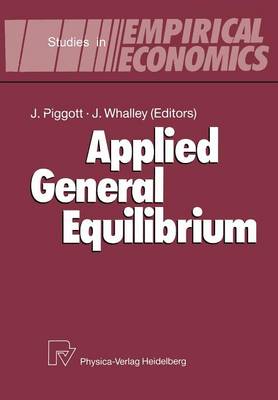 Applied General Equilibrium - Studies in Empirical Economics (Paperback)