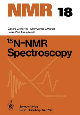 15N-NMR Spectroscopy - NMR Basic Principles and Progress 18 (Paperback)