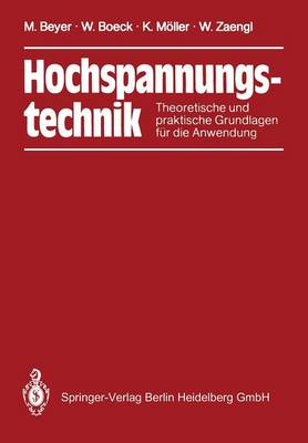 Hochspannungstechnik: Theoretische Und Praktische Grundlagen (Paperback)