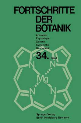 Fortschritte Der Botanik - Progress in Botany 34 (Paperback)