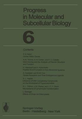 Progress in Molecular and Subcellular Biology - Progress in Molecular and Subcellular Biology 6 (Paperback)