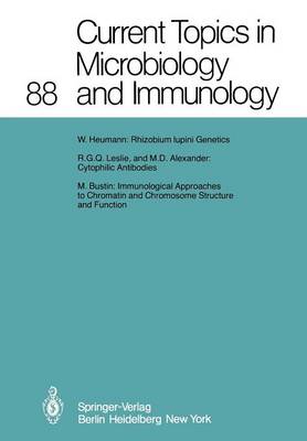 Current Topics in Microbiology and Immunology - Current Topics in Microbiology and Immunology 78 (Paperback)