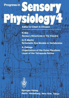 Progress in Sensory Physiology - Progress in Sensory Physiology 4 (Paperback)