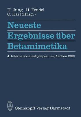 Neueste Ergebnisse Uber Betamimetika (Paperback)