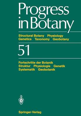 Progress in Botany: 51 (Paperback)