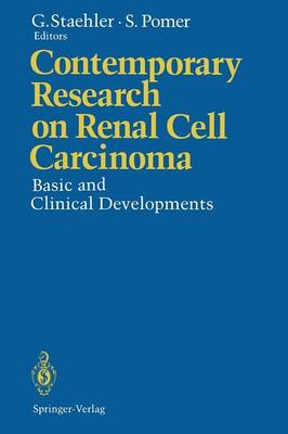 Contemporary Research on Renal Cell Carcinoma: Basic and Clinical Developments (Paperback)
